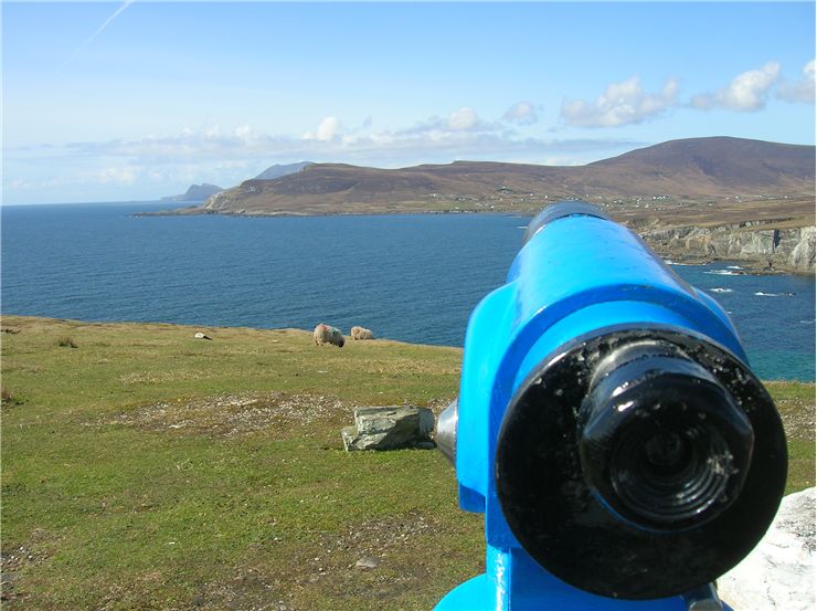 Picture Of Look Over The Atlantic From Achill Island West Of Ireland