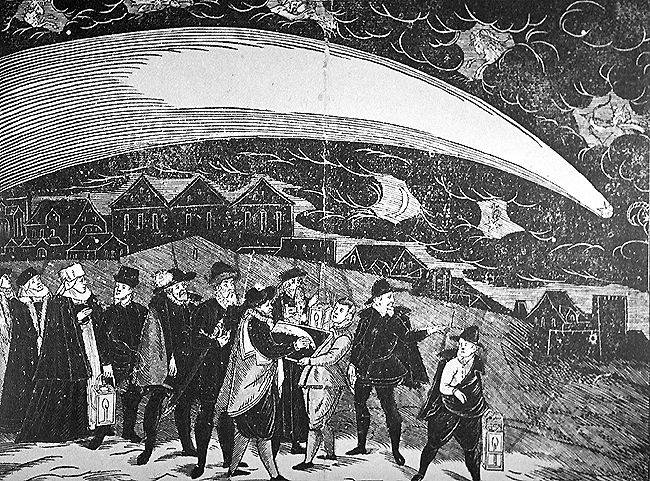Picture Of The Great Comet Of 1577