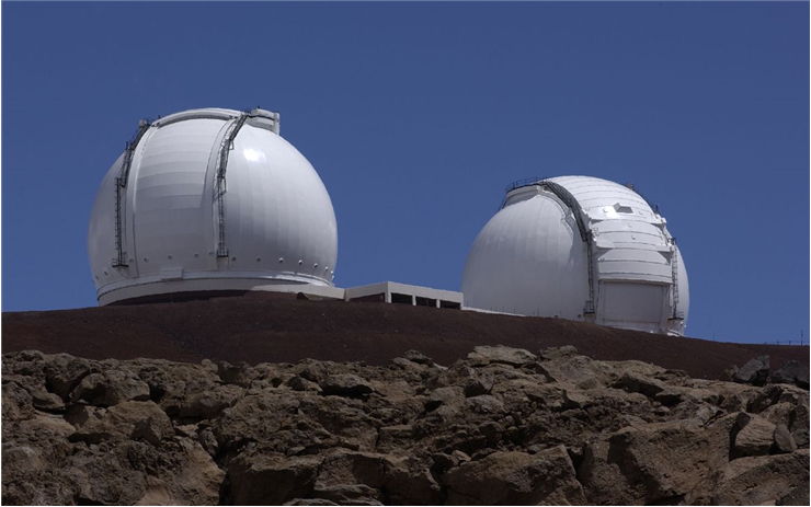 Picture Of The Keck Observatory